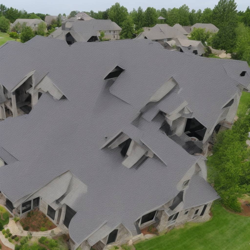 Professional roofing installation project completion